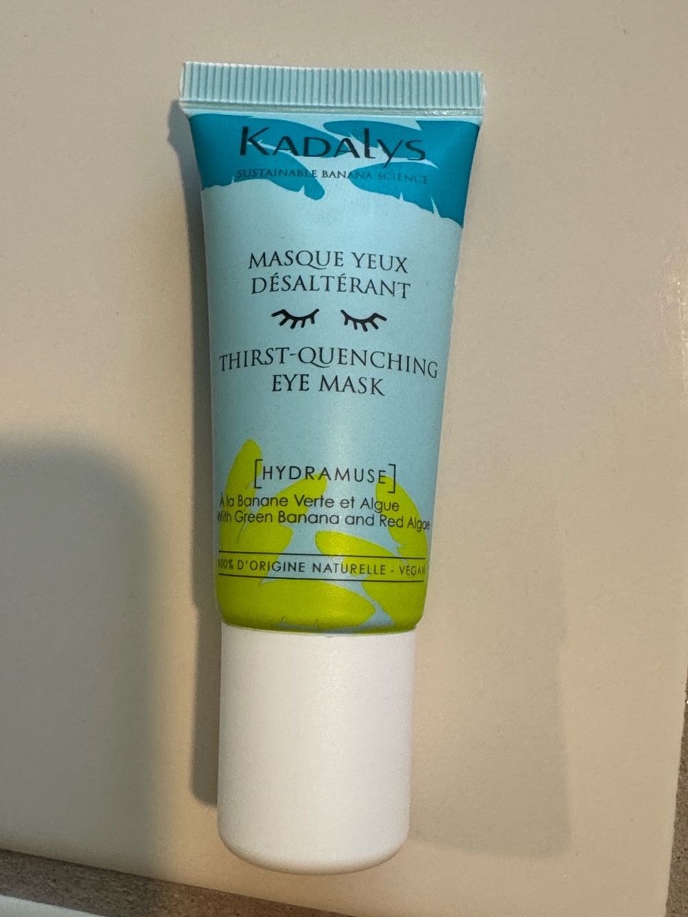 Kadalys Thirst-Quenching Eye Mask - Light Blue & Lime